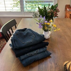 Maternity Jeans Lot! Four Pairs!